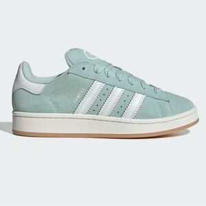 Adidas Campus 00s Shoes Core White / Ash Green